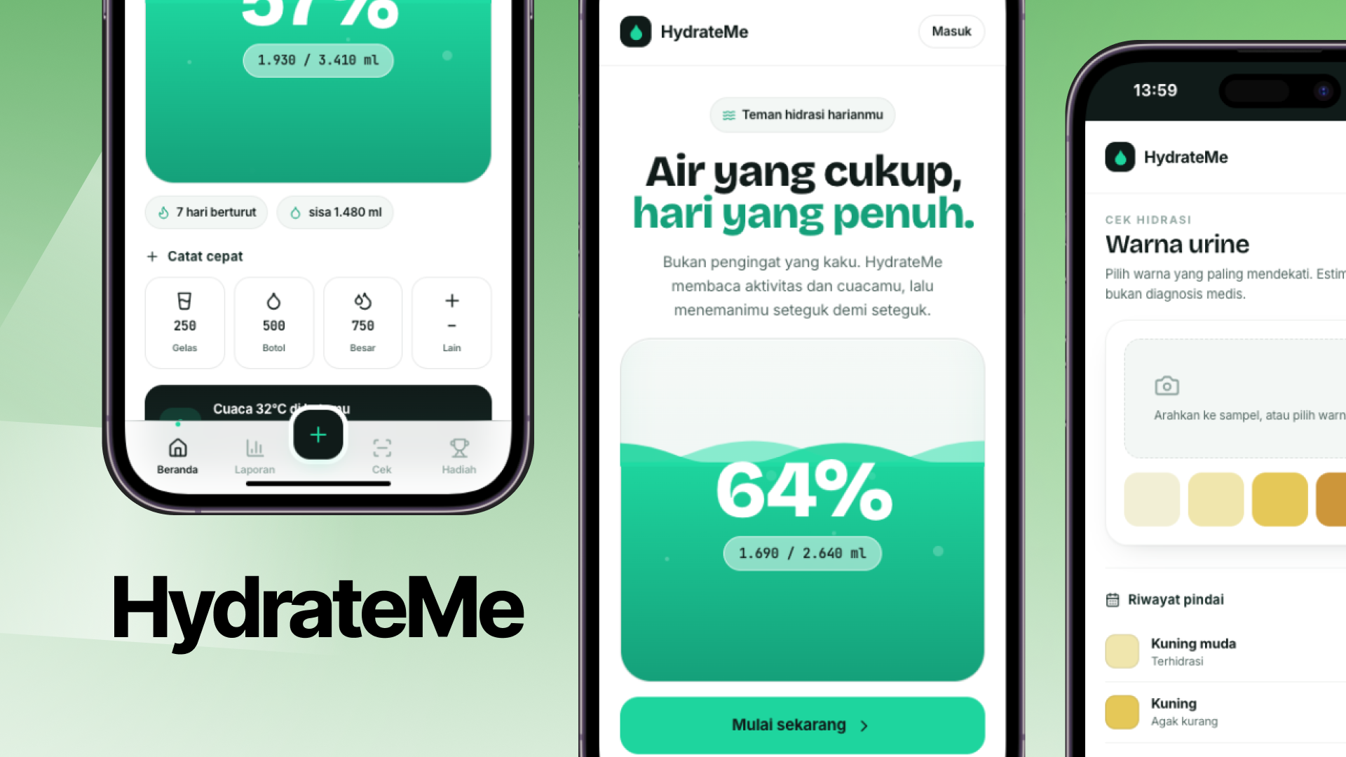 HydrateMe — Smart Hydration Tracker